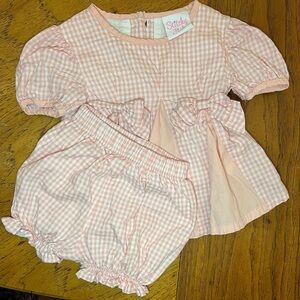 🎀 Stitchy Fish 12M Set Pink Gingham